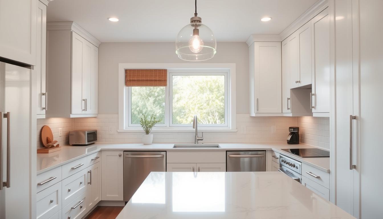 Mikroremont kuchni: fronty, uchwyty i blaty bez kucia